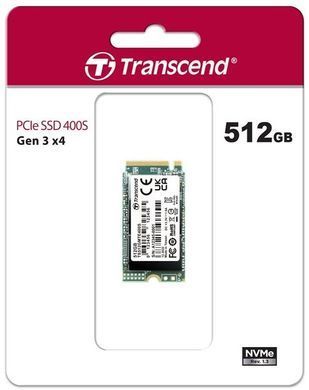 Transcend Накопитель SSD M.2 512GB PCIe 3.0 MTE400S 2242 TS512GMTE400S фото