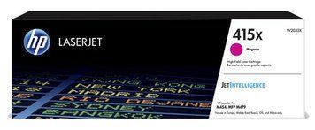 Картридж HP 415X CLJ Pro M414/454/479, Enterprise M455/M480 Magenta (6000стор) W2033X фото