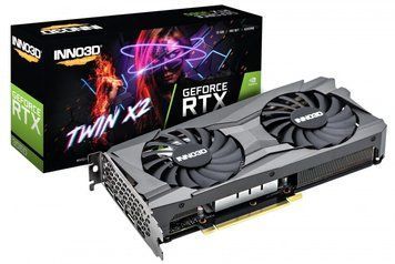 Inno3d Видеокарта GeForce RTX 3060 12GB GDDR6 Twin X2 N30602-12D6-119032AH фото