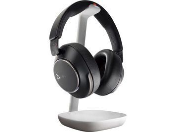 Poly Гарнітура комп'ютерна стерео On-ear Voyager Surround 85-M з підставкою для заряджання, BT 5.3, USB-A, USB-C, 3.5 мм, 10 x Omni-mic, ANC, чорний 8G7T8AA фото