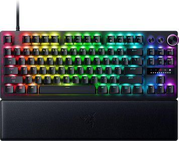 Razer Клавіатура механічна Razer Huntsman V3 Pro TKL 8KHz, 84key, Analog Optical Switch Gen-2, USB-A, EN, RGB, чорний RZ03-05520100-R3M1 фото
