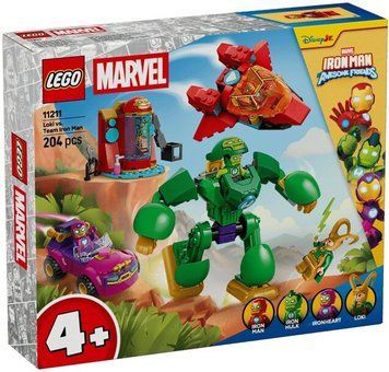LEGO Конструктор LEGO Disney Junior Marvel Локі проти команди Залізної Людини 11211 фото