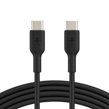 Belkin Кабель USB-C > USB-C заряджання/синхронізації 1м, 60Вт, Type-C, PVC, чорний CAB003BT1MBK фото