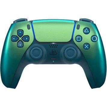 PlayStation Геймпад 5 Dualsense BT, Chrome Teal 1000050603 фото