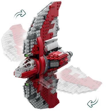 LEGO Конструктор Star Wars&trade; Шаттл джедаев T-6 Асоки Тано 75362 фото