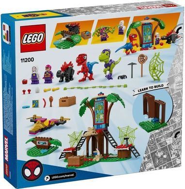 LEGO Конструктор LEGO Spidey Битва Павука та раптора Гоббі у штаб-будинку на дереві 11200 фото