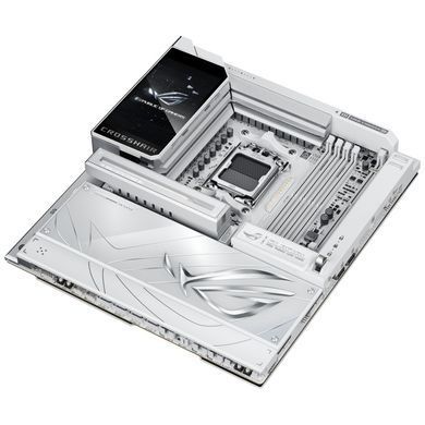ASUS Материнcкая плата ROG CROSSHAIR X870E GLACIAL sAM5 X870E 4xDDR5 M.2 USB Type-C Wi-Fi BT E-ATX белый 90MB1NQ0-M0EAY0 фото
