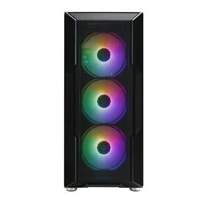 Zalman Корпус I3 NEO BLACK, без БЖ, 1xUSB3.0, 2xUSB2.0, 4x120mm RGB fans, TG Side Panel, ATX, Black I3NEOBLACK фото