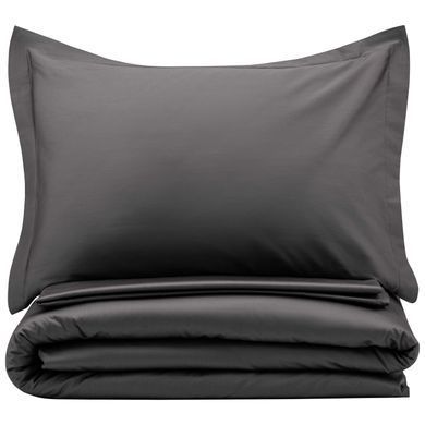 ARDESTO Пододеяльник Mix&Match Premium, 200х220см, 100% хлопок, сатин, серый