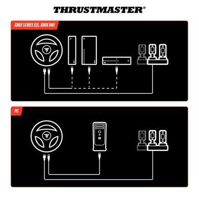 Thrustmaster Кермо і педалі T98-X FERRARI 296 GTS EU, PC/XBOX 4460297 фото