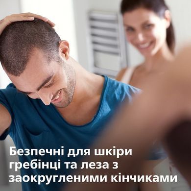 Philips Машинка для стрижки, акум., роторный мотор, сталь, серебристый QC5130/15 фото