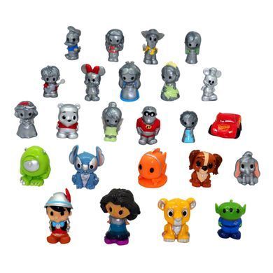 Набор игровых фигурок OOSHIES &ndash; АДВЕНТ-КАЛЕНДАРЬ ДИСНЕЙ 100 (24 фигурки) 23975 фото