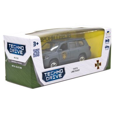 Автомодель серии "Шевроны Героев" &ndash;&ndash; TOYOTA LAND CRUISER &ndash; "РУБЕЖ" KM6010 фото