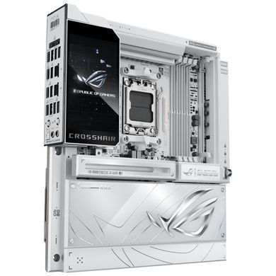 ASUS Материнcкая плата ROG CROSSHAIR X870E GLACIAL sAM5 X870E 4xDDR5 M.2 USB Type-C Wi-Fi BT E-ATX белый 90MB1NQ0-M0EAY0 фото