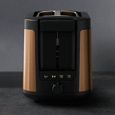 Tefal Тостер Tefal Coppertinto 850Вт, разморозка, пластик, бронзовый