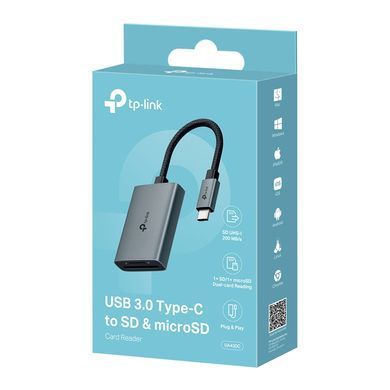 TP-Link USB-Концентратор UA430C 1xSD, 1x-microSD, USB TypeC UA430C фото