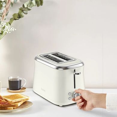Tefal Тостер Collection 850Вт, розморожування, пластик, бежевий