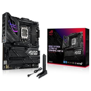 ASUS Материнcька плата ROG STRIX Z790-E GAMING WIFI II 1700 Z790 4xDDR5 M.2 HDMI USB Type-C Wi-Fi BT ATX 90MB1FC0-M0EAY0 фото