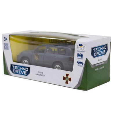 Автомодель серии "Шевроны Героев" &ndash;&ndash; TOYOTA LAND CRUISER &ndash; "РУБЕЖ" KM6010 фото