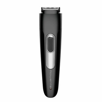 Rowenta Тример Stylis Easy, для бороди і вусів, мережа+акум., насадок-2, сталь, чорний TN2804E0 фото