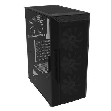 Zalman Корпус I3 NEO BLACK, без БЖ, 1xUSB3.0, 2xUSB2.0, 4x120mm RGB fans, TG Side Panel, ATX, Black I3NEOBLACK фото