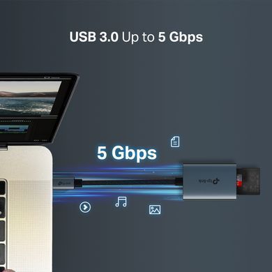 TP-Link USB-Концентратор UA430C 1xSD, 1x-microSD, USB TypeC UA430C фото