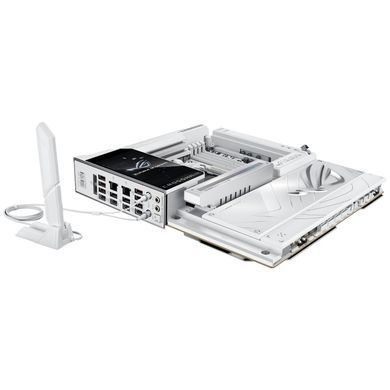 ASUS Материнcкая плата ROG CROSSHAIR X870E GLACIAL sAM5 X870E 4xDDR5 M.2 USB Type-C Wi-Fi BT E-ATX белый 90MB1NQ0-M0EAY0 фото