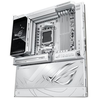 ASUS Материнcкая плата ROG CROSSHAIR X870E GLACIAL sAM5 X870E 4xDDR5 M.2 USB Type-C Wi-Fi BT E-ATX белый 90MB1NQ0-M0EAY0 фото