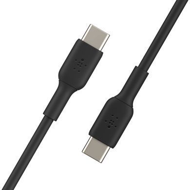 Belkin Кабель USB-C > USB-C зарядки/синхронизации 1м, 60Вт, Type-C, PVC, черный CAB003BT1MBK фото