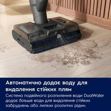 Electrolux Electrolux cordless VC, wet cleaning, dust cont -0.57l, water -0.65l, battery operation up to 80min, weihgt-7.09kg, 2in1, blue EW82U1DB фото