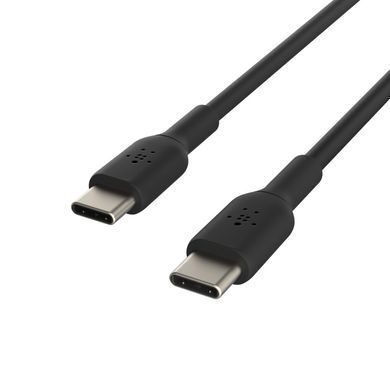 Belkin Кабель USB-C > USB-C зарядки/синхронизации 1м, 60Вт, Type-C, PVC, черный CAB003BT1MBK фото