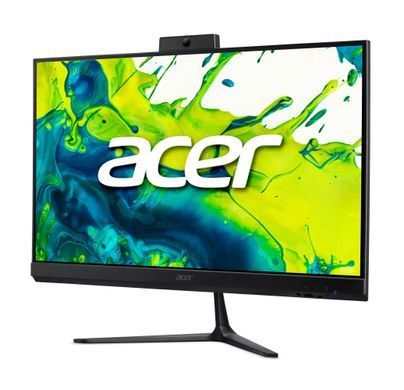 Acer Комп'ютер персональний моноблок Acer Aspire C24-2G 23.8" FHD, Intel 5-120U, 16GB, F1TB, UMA, WiFi, кл+м, без ОС, чорний DQ.BRRME.002 фото