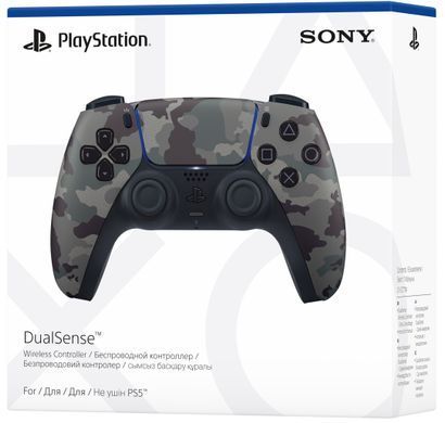 PlayStation Геймпад 5 Dualsense BT, Grey Cammo 1000040244 фото