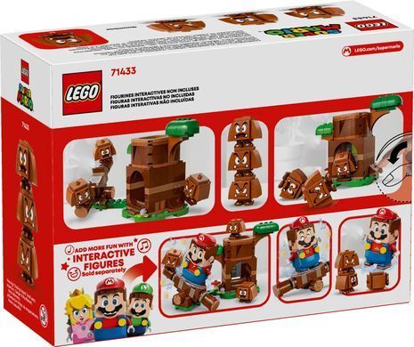 LEGO Конструктор Super Mario Игровая площадка для Goombas 71433 фото