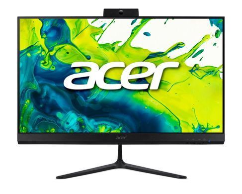 Acer Комп'ютер персональний моноблок Acer Aspire C24-2G 23.8" FHD, Intel 5-120U, 16GB, F1TB, UMA, WiFi, кл+м, без ОС, чорний DQ.BRRME.002 фото