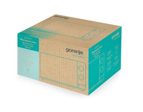 Gorenje Мікрохвильова піч Gorenje, 20л, мех. керув., 700Вт, чорний MO20CE1B5 фото