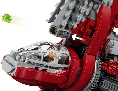 LEGO Конструктор Star Wars&trade; Шаттл джедаев T-6 Асоки Тано 75362 фото