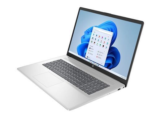 HP Ноутбук HP 17-cp2042ua 17.3" FHD IPS AG, AMD R5-7520U, 16GB, F512GB, UMA, Win11, сріблястий D06HDEA фото
