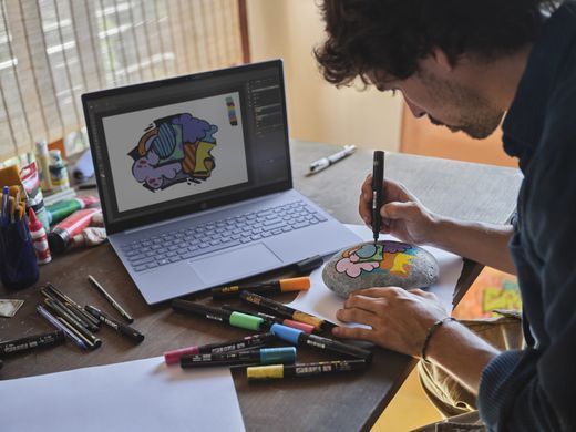 HP Ноутбук HP OmniBook 5 16-af1004ua 16" 2K IPS AG, Intel U5-225U, 16GB, F1024GB, UMA, DOS, блакитний BV5V7EA фото