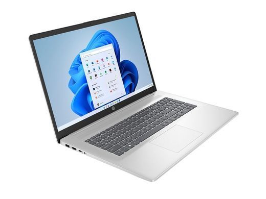HP Ноутбук HP 17-cp2042ua 17.3" FHD IPS AG, AMD R5-7520U, 16GB, F512GB, UMA, Win11, сріблястий D06HDEA фото