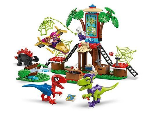 LEGO Конструктор LEGO Spidey Битва Павука та раптора Гоббі у штаб-будинку на дереві 11200 фото