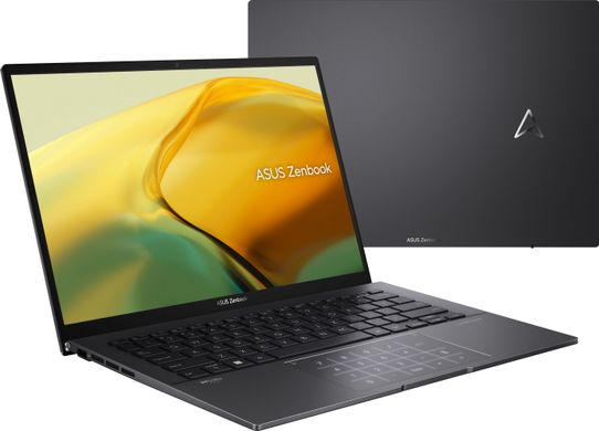 ASUS Ноутбук Zenbook 14 UM3402YA-KP751 14" WQXGA IPS, AMD R5-7430U, 16GB, F1TB, UMA, NoOS, Черный 90NB0W95-M01C20 фото