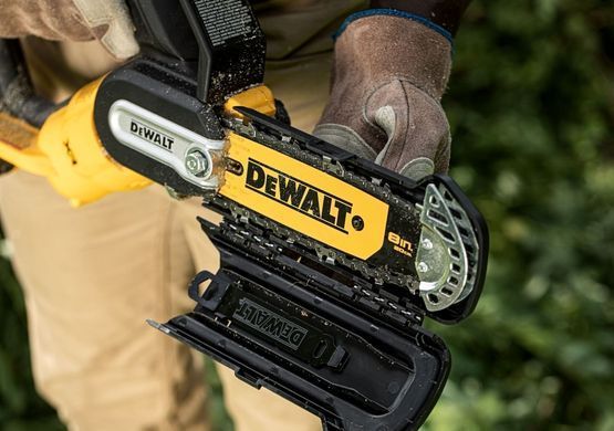 DeWALT cordless chain saw brushless 18V XR Li-lon 8.6m/s bar 20cm 2.1kg without battery and ZP DCMPS520N фото