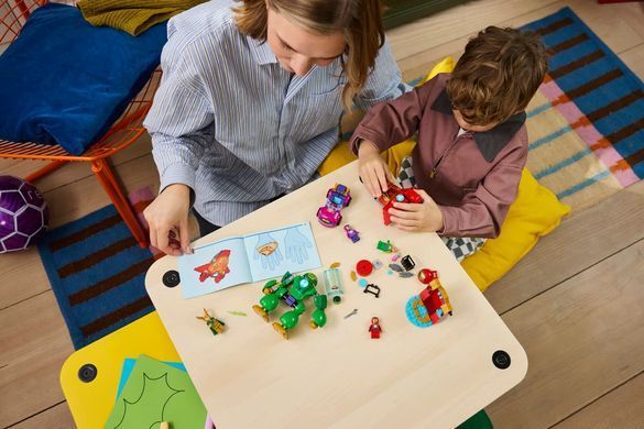 LEGO Конструктор LEGO Disney Junior Marvel Локі проти команди Залізної Людини 11211 фото