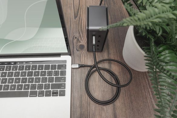 Digitus Кабель USB 4.0 (Type-C/Type-C) 1м, чорний DB-300443-010-S фото