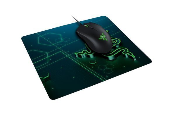 Razer Коврик для мыши Goliathus Mobile S Black/Green (215x270x1,5мм) RZ02-01820200-R3M1 фото