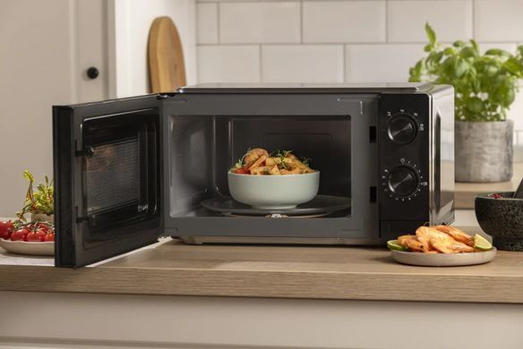 Gorenje Мікрохвильова піч Gorenje, 20л, мех. керув., 700Вт, чорний MO20CE1B5 фото
