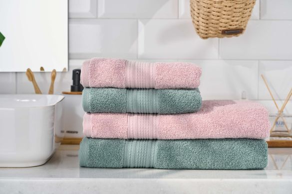 ARDESTO Полотенце махровое SuperSoft 70х140см, 100% хлопок, зеленый