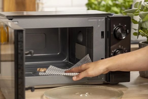 Gorenje Мікрохвильова піч Gorenje, 20л, мех. керув., 700Вт, чорний MO20CE1B5 фото