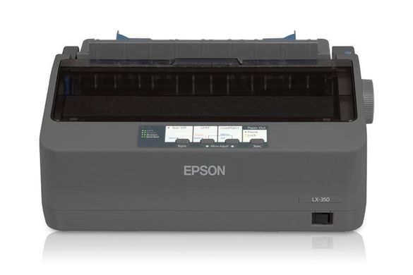 Принтер матричный A4 Epson LX-350 347 cps 9 pins USB LPT RS-232 C11CC24031 фото